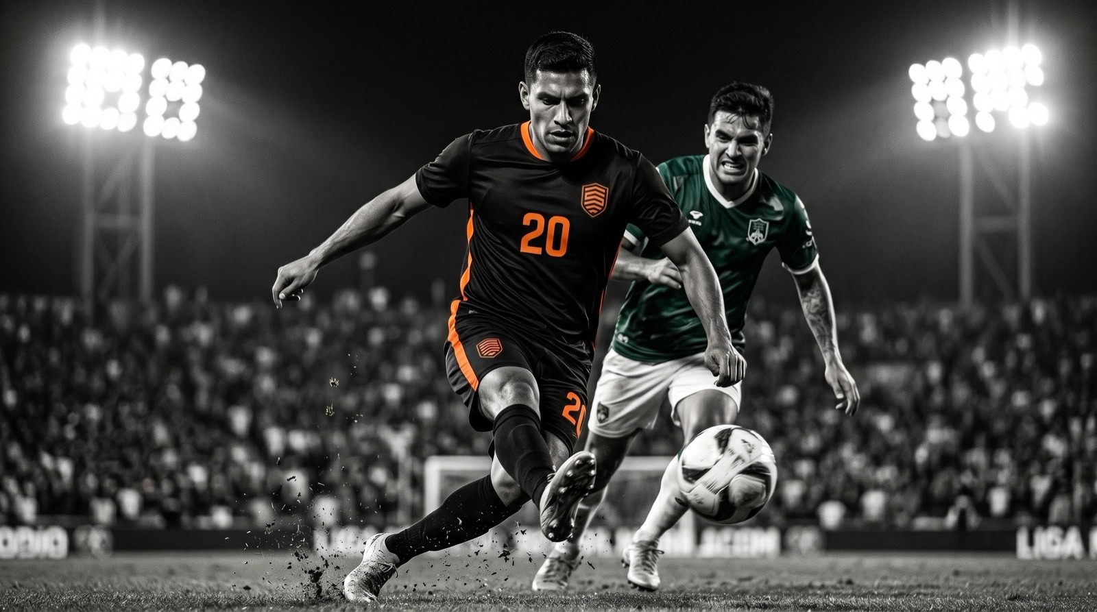 Josué Morales #20 en acción