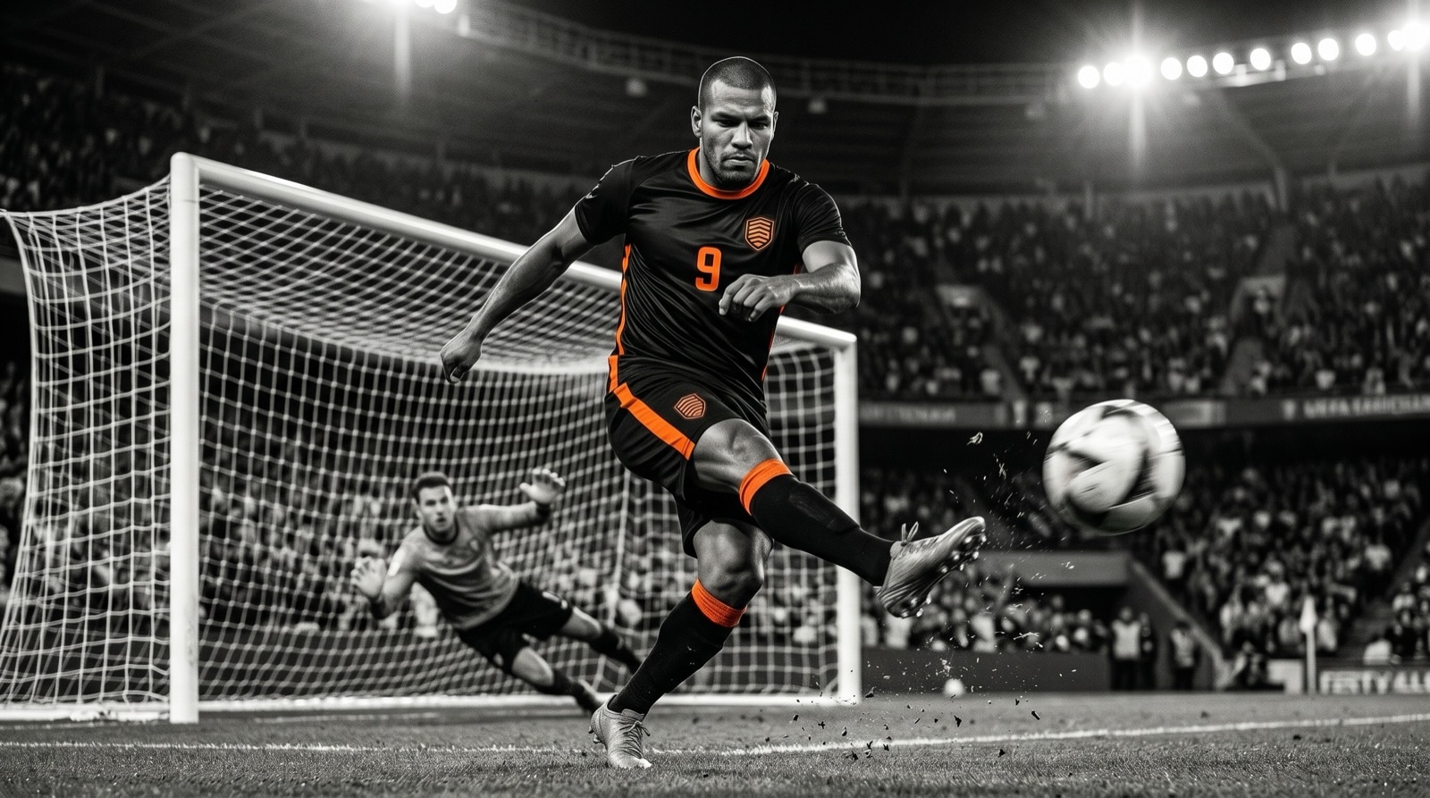 Juan José Gámez #9 en acción